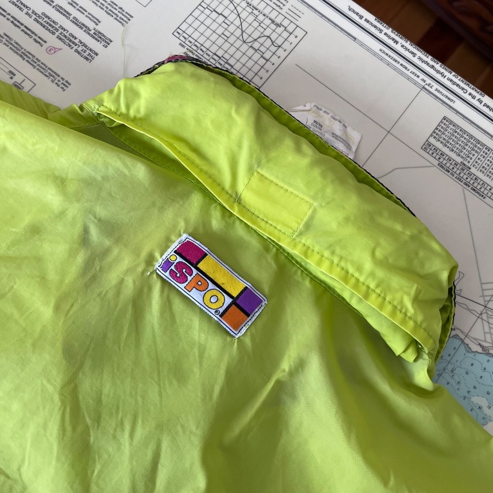 Vintage Neon ISPO Spring Windbreaker / Rain Jacket - Picture 8 of 8